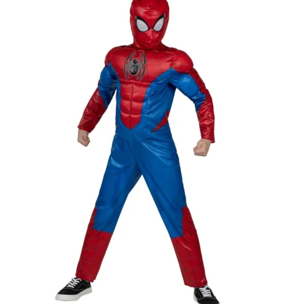 Jazwares Spider-Man child costume. NWT med 8